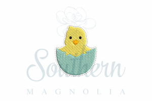 Chick Feltie Embroidery Design