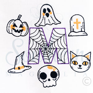 Halloween Build Your Own Design 2 Machine Embroidery Design